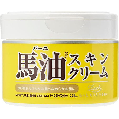 Rossi Moist Aid Horse Oil Skin Cream 220g - TODOKU Japan - Japanese Beauty Skin Care and Cosmetics