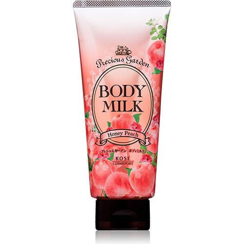 KOSE - Precious Garden - Body Milk - 200g - Honey Peach Scent - TODOKU Japan - Japanese Beauty Skin Care and Cosmetics