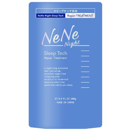 NeNe Night Sleep Tech Repair Hair Treatment - 280g - Refill - TODOKU Japan - Japanese Beauty Skin Care and Cosmetics