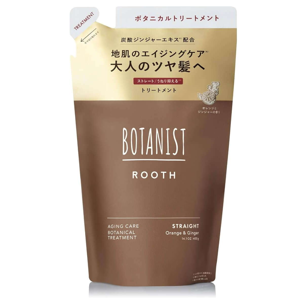 Botanist ROOTH Aging Care Treatment 400g - Refill - TODOKU Japan - Japanese Beauty Skin Care and Cosmetics