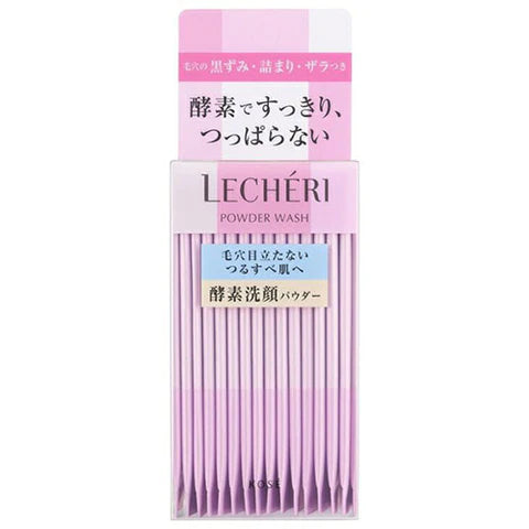 Kose Lecheri Face Wash Powder 0.4g - 32pcs - TODOKU Japan - Japanese Beauty Skin Care and Cosmetics