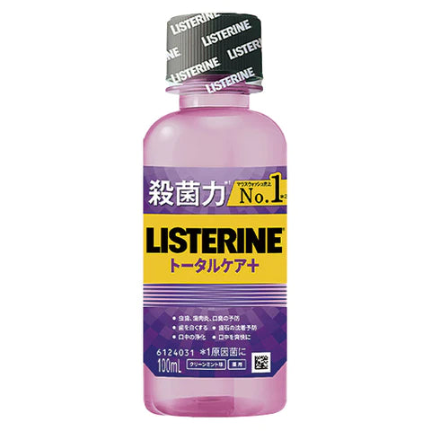 Listerine Total Care Plus Mouthwash - Clean Mint - 100ml - TODOKU Japan - Japanese Beauty Skin Care and Cosmetics