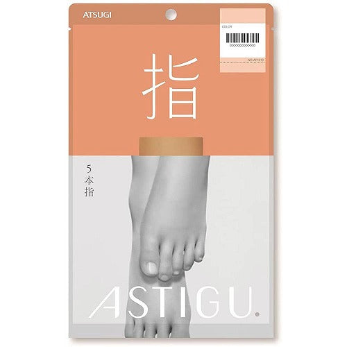 Atsugi Astigu Five Finger Stocking Yubi - AP1010 - TODOKU Japan - Japanese Beauty Skin Care and Cosmetics
