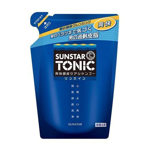 Sunstar Tonic Scalp Rinse in Shampoo - 340ml - Refill - TODOKU Japan - Japanese Beauty Skin Care and Cosmetics