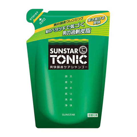 Sunstar Tonic Scalp Clear Shampoo - 340ml - Refill - TODOKU Japan - Japanese Beauty Skin Care and Cosmetics