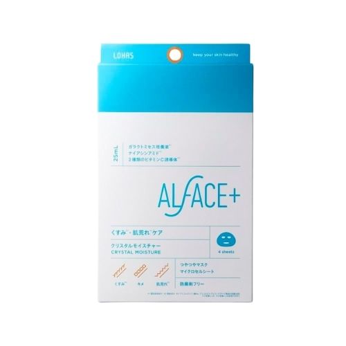 ALFACE Crystal Moisture Mask 4 sheets