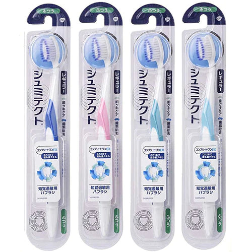 Shumitect Toothbrush Complete One EX Regular 1pc (Any one of colors) - TODOKU Japan - Japanese Beauty Skin Care and Cosmetics