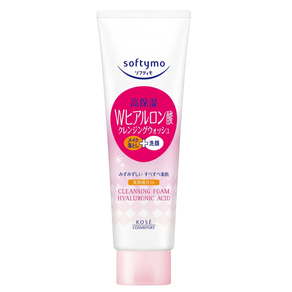 Kose Softymo Cleansing Wash Hyaluronic Acid  - 190g - TODOKU Japan - Japanese Beauty Skin Care and Cosmetics