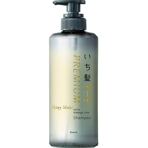 Ichikami The Premium Extra Damage Care Hair Shampoo 480ml - Shiny Moist - TODOKU Japan - Japanese Beauty Skin Care and Cosmetics