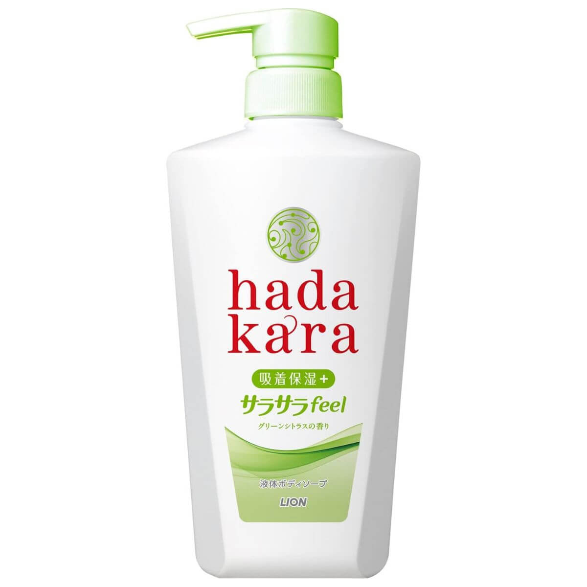 Hadakara Body Soap Smooth Feel Type 480ml - Green Citrus Scent - TODOKU Japan - Japanese Beauty Skin Care and Cosmetics