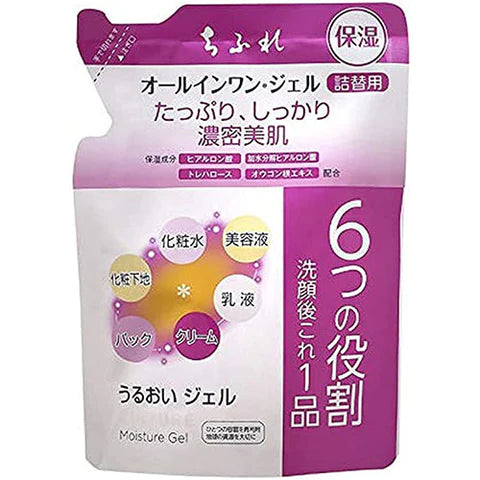 Chifure Moisturizing Gel 108g - Refill - TODOKU Japan - Japanese Beauty Skin Care and Cosmetics
