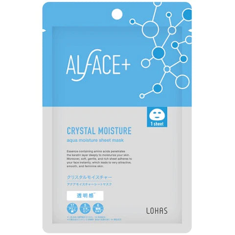 Alface Aqua Moisture Sheet Mask Crystal Moisture (Clarity) - 1sheet - TODOKU Japan - Japanese Beauty Skin Care and Cosmetics