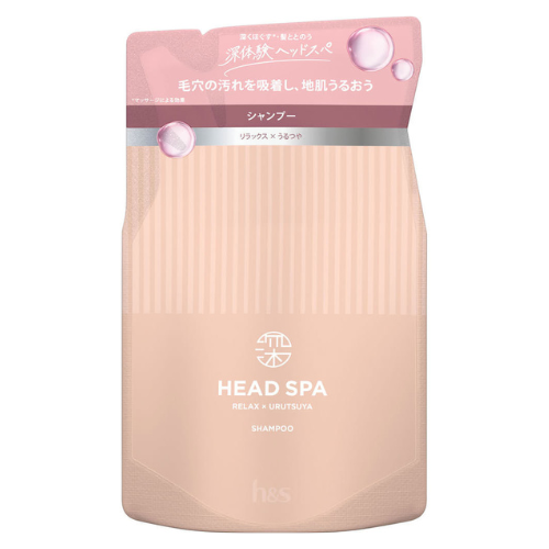 H&S Deep Experience Head Spa Relax x Moisturizing Shampoo - Refill - 350g - TODOKU Japan - Japanese Beauty Skin Care and Cosmetics