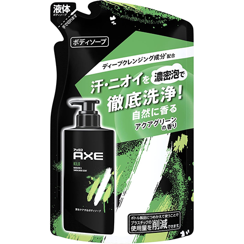 Axe Fragrance Body Soap Essence 400g - Refill - Kilo - TODOKU Japan - Japanese Beauty Skin Care and Cosmetics