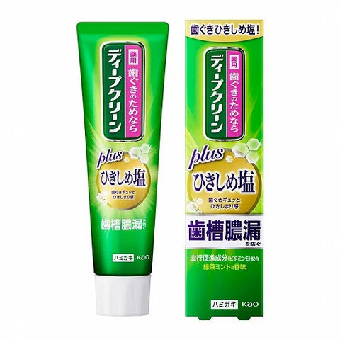 Kao Deep Clean Medicated Toothpaste - 160g - Tightning Salt - TODOKU Japan - Japanese Beauty Skin Care and Cosmetics