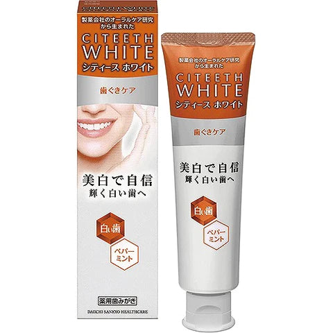 Citeeth White Gum Care Toothpaste - 110g - Peppermint - TODOKU Japan - Japanese Beauty Skin Care and Cosmetics