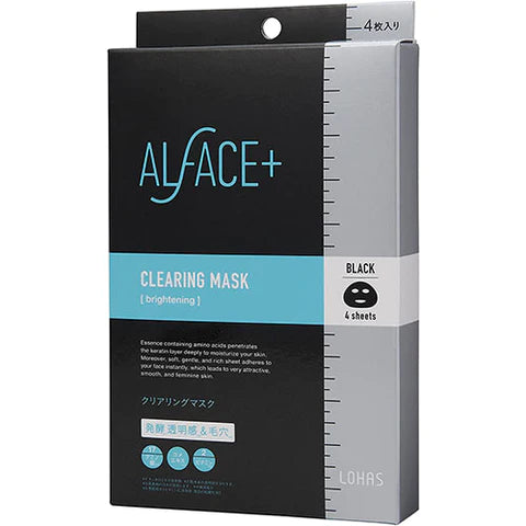 Alface Clearing Mask 4 Sheets - TODOKU Japan - Japanese Beauty Skin Care and Cosmetics