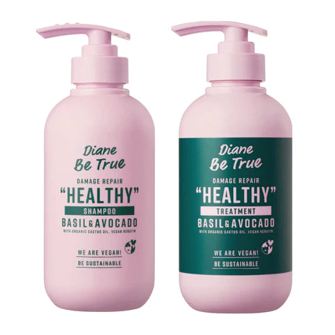 Moist Diane Be True Damage Repair Shampoo & Treatment Set 400ml - TODOKU Japan - Japanese Beauty Skin Care and Cosmetics