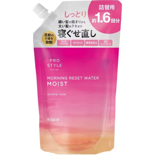 Kuracie PROSTYLE Morning Reset Water Aroma Rose Scent 450ml - Refill - TODOKU Japan - Japanese Beauty Skin Care and Cosmetics