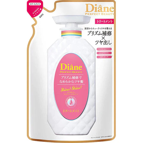 Moist Diane Perfect Beauty Miracle You Shine! Shine! Treatment Refill 330ml - Shiny Berry Scent - TODOKU Japan - Japanese Beauty Skin Care and Cosmetics