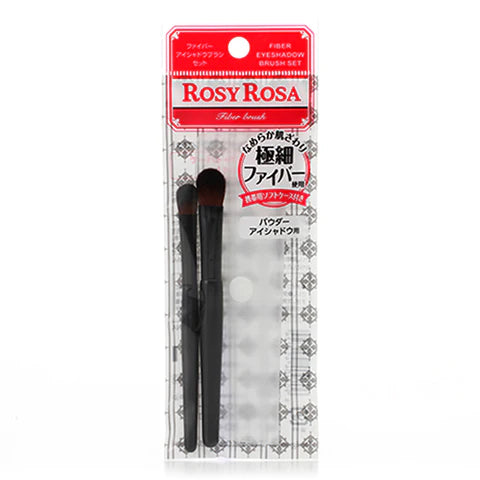 Rosy Rosa Fiber Eye Shadow Brush Set - TODOKU Japan - Japanese Beauty Skin Care and Cosmetics