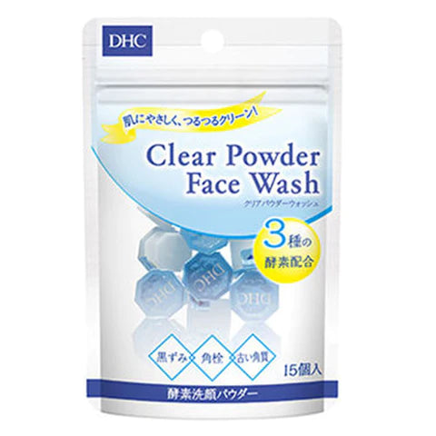 DHC Face Wash Powder  0.4g - 15pcs - TODOKU Japan - Japanese Beauty Skin Care and Cosmetics