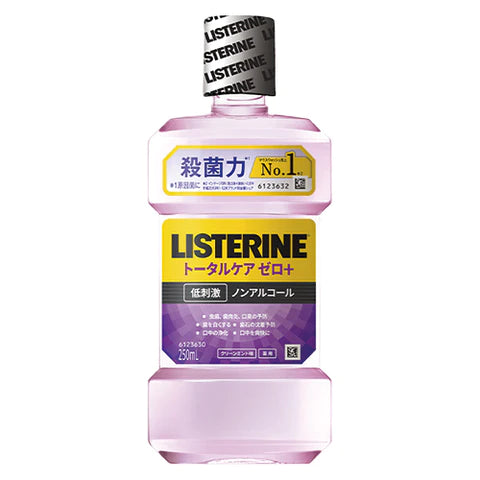 Listerine Total Care Zero Plus Mouthwash - Clean Mint - 250ml - TODOKU Japan - Japanese Beauty Skin Care and Cosmetics
