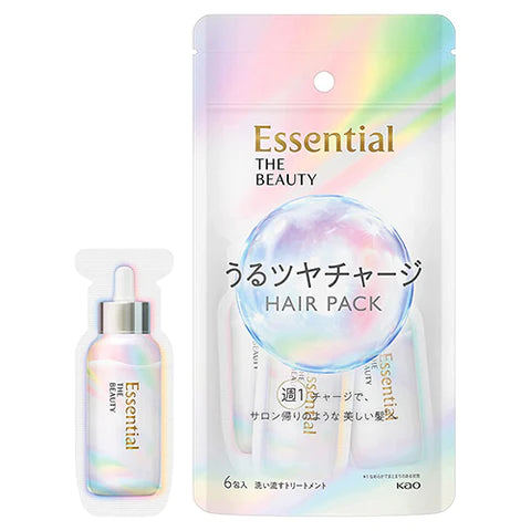 Kao Essential The Beauty Hair Pack - 9g 6pc - TODOKU Japan - Japanese Beauty Skin Care and Cosmetics