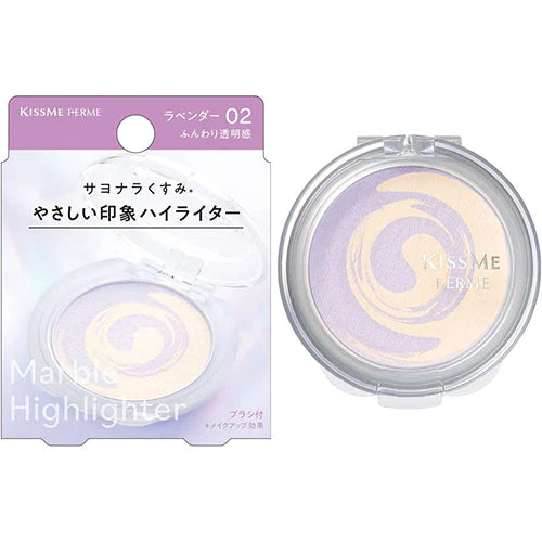KISSME FERME Marble Highlighter - TODOKU Japan - Japanese Beauty Skin Care and Cosmetics