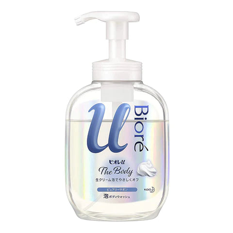 Biore U The Body Whip Type Body Wash 540ml - Purely Savon Incense - TODOKU Japan - Japanese Beauty Skin Care and Cosmetics