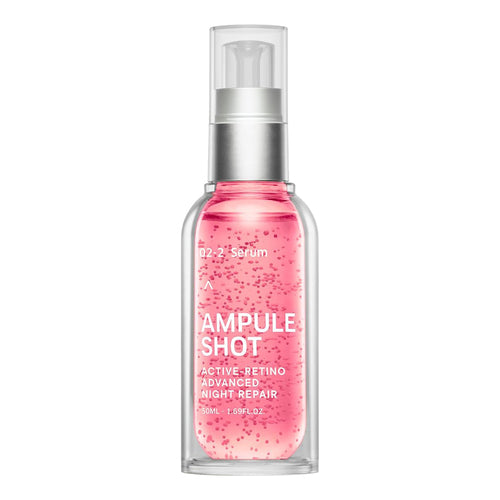 Ampule Shot Active Retino Advanced Night Repair Serum - 50mL - TODOKU Japan - Japanese Beauty Skin Care and Cosmetics