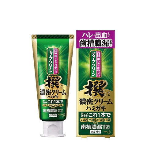 Kao Deep Clean Sen Rich Cream Toothpaste - 100g - TODOKU Japan - Japanese Beauty Skin Care and Cosmetics