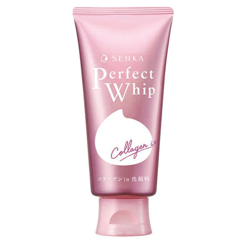 Shiseido Senka Perfect Whip Face Wash - Collagen in - TODOKU Japan - Japanese Beauty Skin Care and Cosmetics