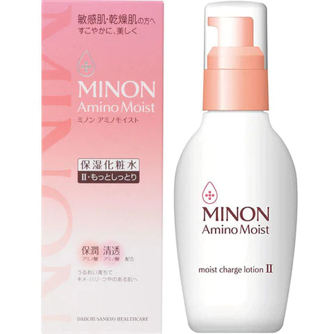 Minon Amino Moist Moist Charge Lotion 2- More Moist Type - 150ml - TODOKU Japan - Japanese Beauty Skin Care and Cosmetics