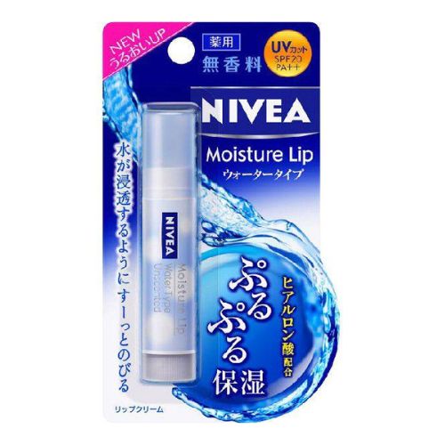 Nivea Moisture Lip Water Type - Unscented - TODOKU Japan - Japanese Beauty Skin Care and Cosmetics