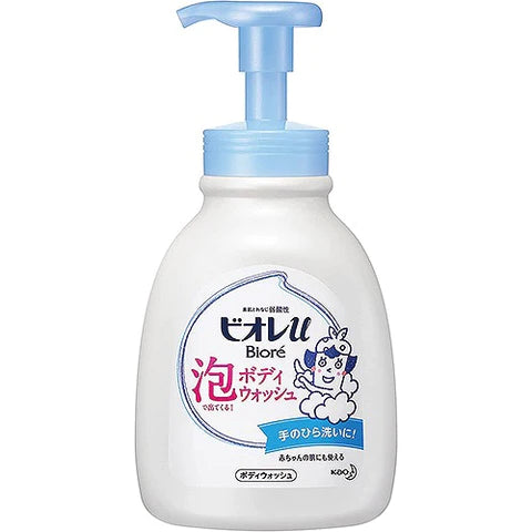 Biore U Bubble Body Wash 600ml - Fresh Floral Scent - TODOKU Japan - Japanese Beauty Skin Care and Cosmetics