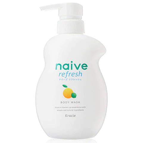 Naive Refresh Body Soap Liquid Type With Sea Mud - 530ml - TODOKU Japan - Japanese Beauty Skin Care and Cosmetics