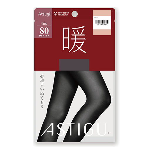 Atsugi Astigu Warming Hot Tights Dan 80 Denier - AP1080 - TODOKU Japan - Japanese Beauty Skin Care and Cosmetics