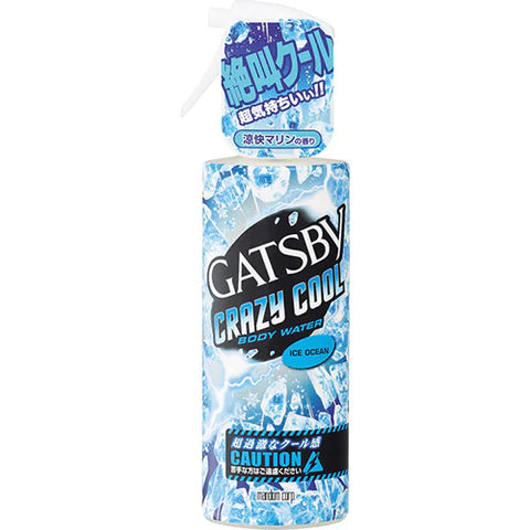 Gatsby Crazy Cool Body Water 170ml - Ice Ocean - TODOKU Japan - Japanese Beauty Skin Care and Cosmetics