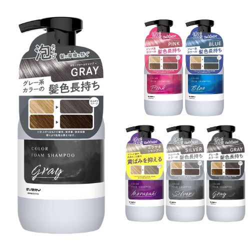 Anna Donna Every Color Foam Shampoo - 250ml - TODOKU Japan - Japanese Beauty Skin Care and Cosmetics