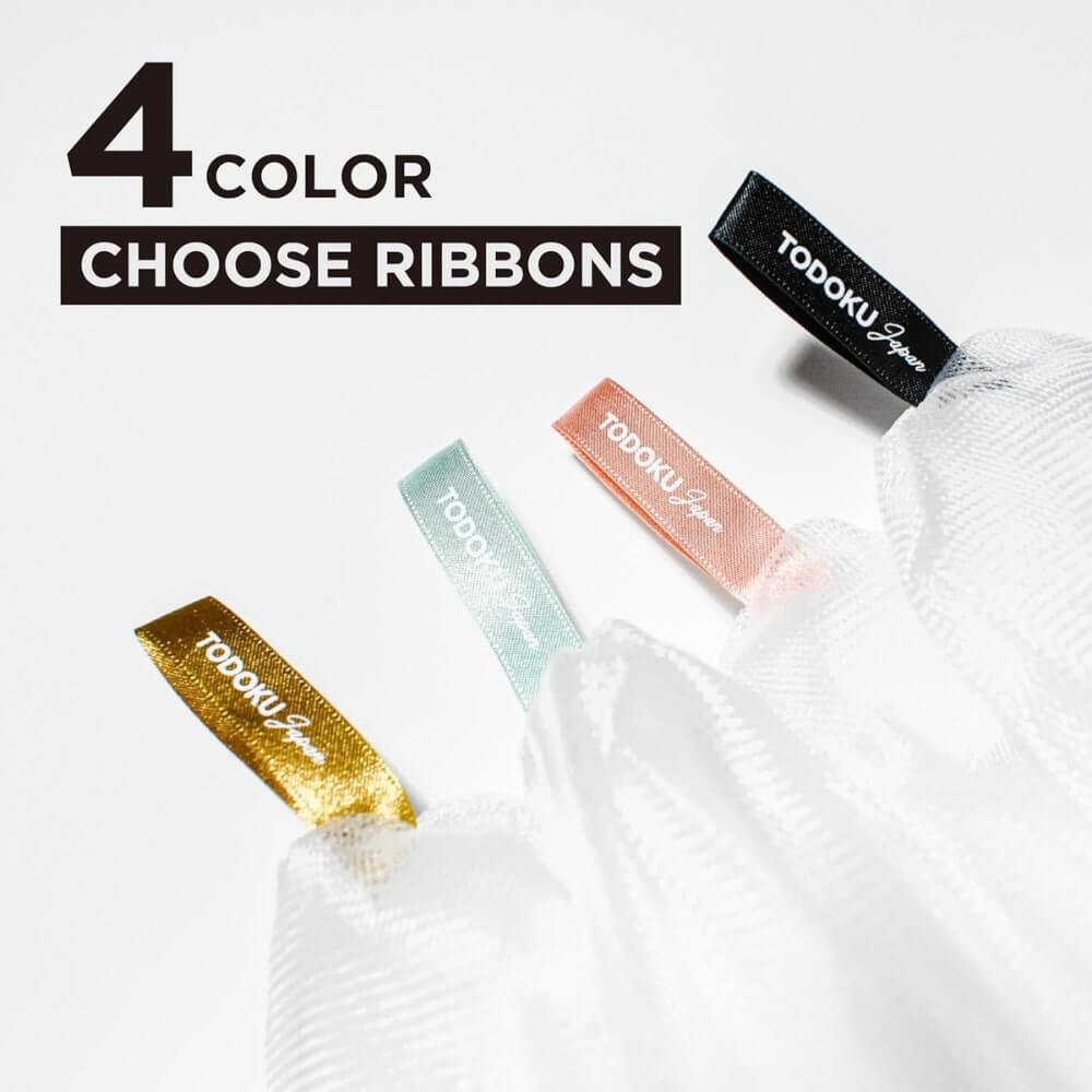 TODOKU Japan Rich Bubble Face Wash Soap Net, 4 Layer Mesh, Marshmallow Whip Maker - TODOKU Japan - Japanese Beauty Skin Care and Cosmetics