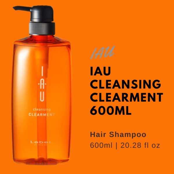 Lebel IAU Cleansing Clearment Hair Shampoo - 600ml - TODOKU Japan - Japanese Beauty Skin Care and Cosmetics