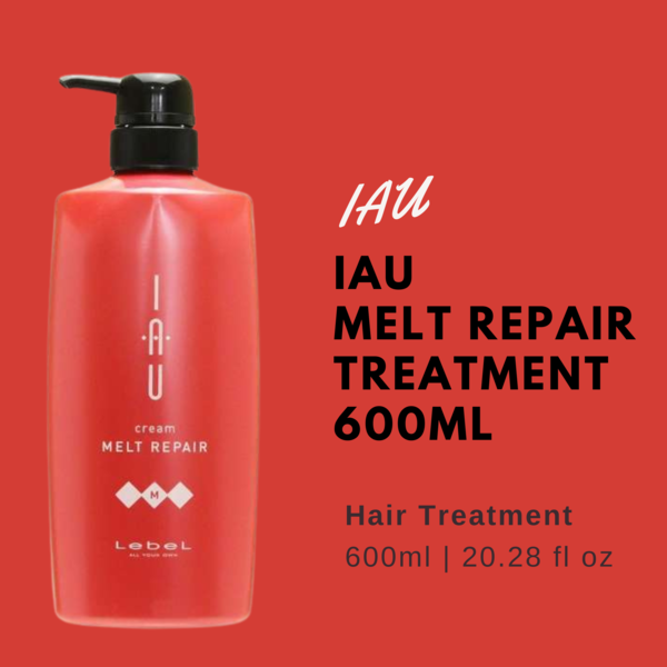 Lebel IAU Cream Melt Repair Hair Treatment - 600ml - TODOKU Japan - Japanese Beauty Skin Care and Cosmetics