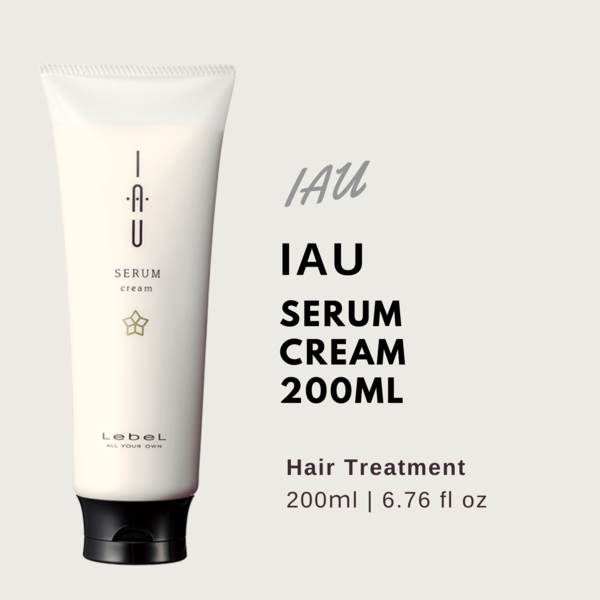 Lebel IAU Serum Hair Cream - 200ml - TODOKU Japan - Japanese Beauty Skin Care and Cosmetics