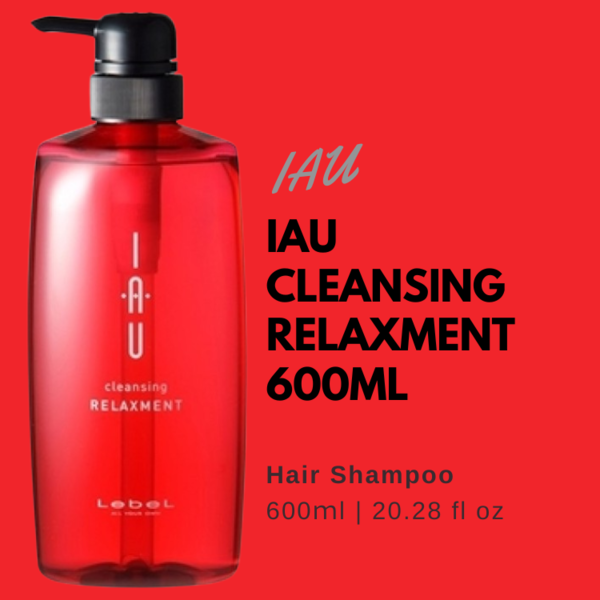 Lebel IAU Cleansing Relaxment Hair Shampoo - 600ml - TODOKU Japan - Japanese Beauty Skin Care and Cosmetics