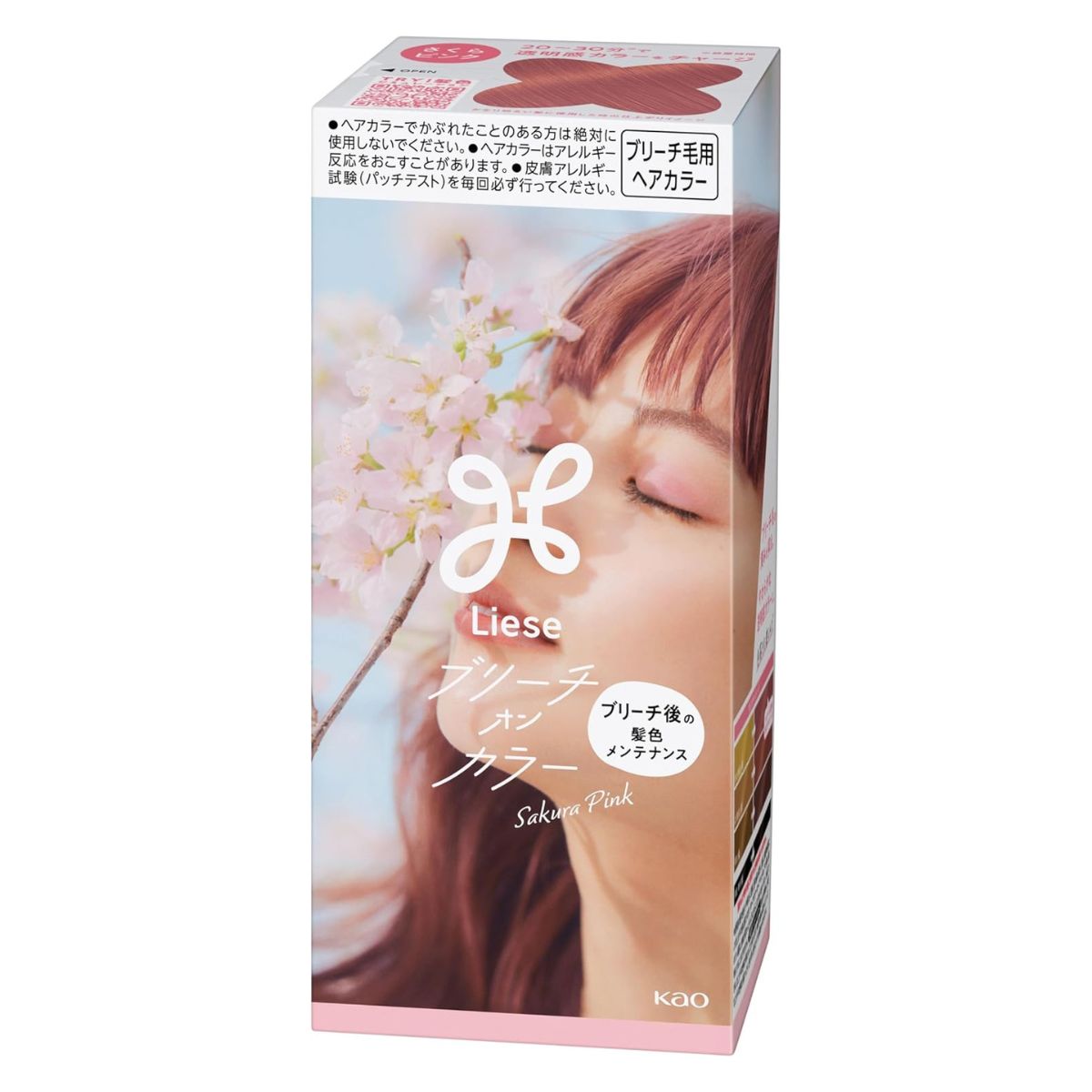 Liese Kao Bubble Hair Color - Sakura Pink - TODOKU Japan - Japanese Beauty Skin Care and Cosmetics