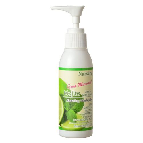 Nursery Morning Wash Jelly Mojito 90ml - Lime & Mint - TODOKU Japan - Japanese Beauty Skin Care and Cosmetics