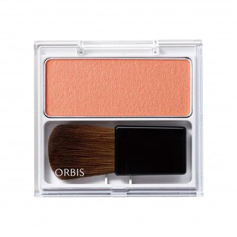Orbis Make Up Natural Fit Cheek - Coral - TODOKU Japan - Japanese Beauty Skin Care and Cosmetics