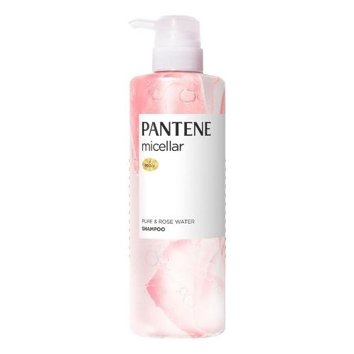 PANTENE Micellar Non-Silicone Shampoo Pure & Rose Water Pump - 500ml