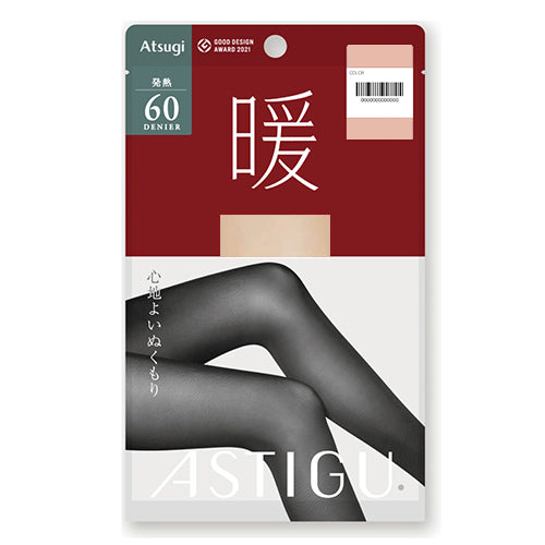Atsugi Astigu Warming Hot Tights Dan 60 Denier - AP1060 - TODOKU Japan - Japanese Beauty Skin Care and Cosmetics